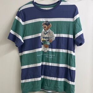 Polo Stripe Bear Shirt